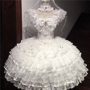 大裙摆洛丽塔连衣裙夏季显瘦公主裙云之羽Lolita