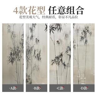 实木屏风玄关客厅移动折叠中国风简约现代办公室网红隔断帘 新中式