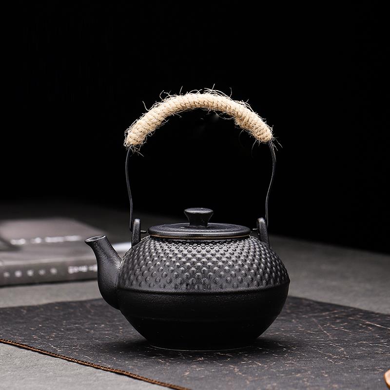 陶瓷茶炉提梁壶波点壶围炉煮茶一整套温茶炉蜡烛小茶炉网红茶炉
