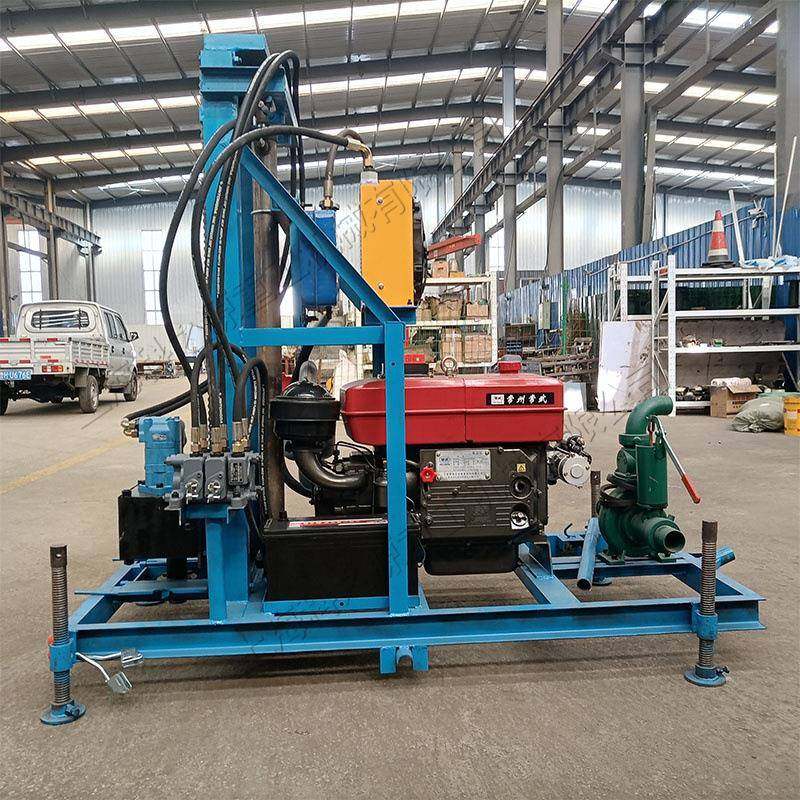 柴油液压升降打井机地质勘探钻机立式工程降水井自动打眼取芯设备,五金/工具,工程钻机,淘宝优惠券,粉丝福利购,淘宝优惠卷