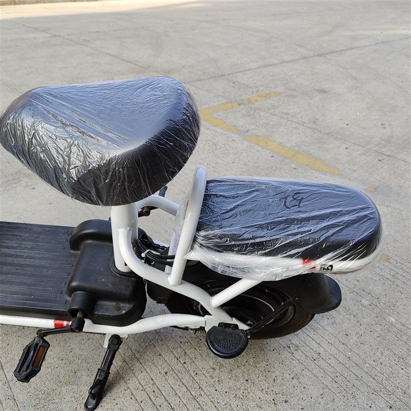 新国标电动自行车坐垫防雨罩通用一次性座位罩透明塑料保护座套
