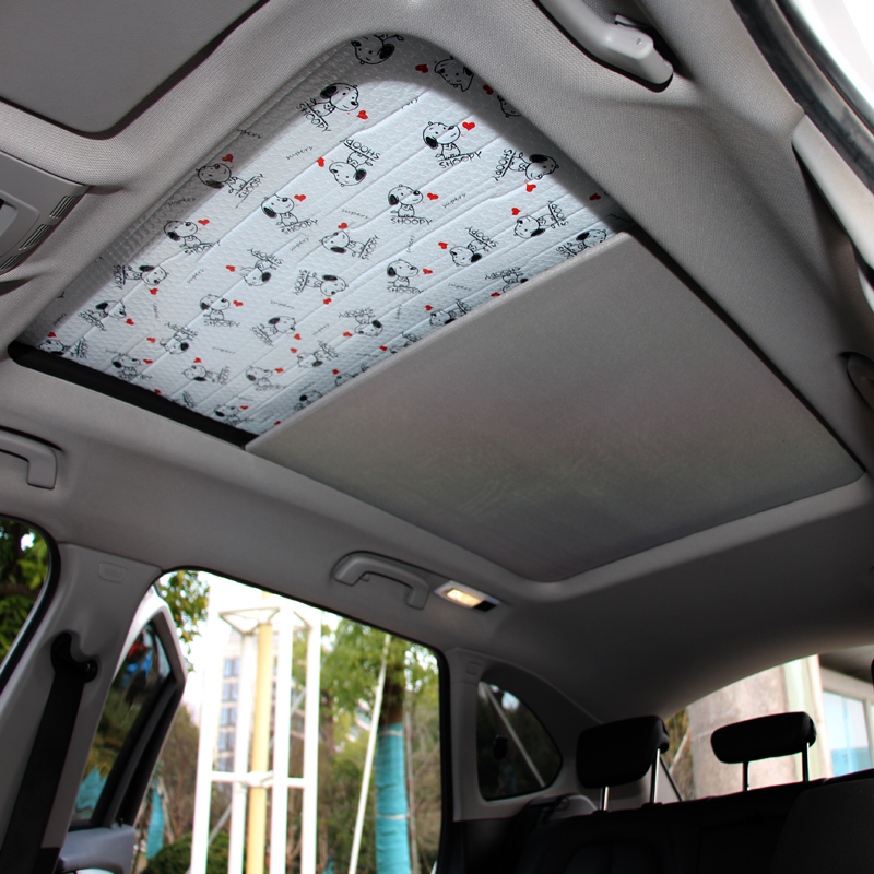 东风景逸X5 6风光580 IX5风行T5L专用卡通遮阳挡全景天窗防晒板帘