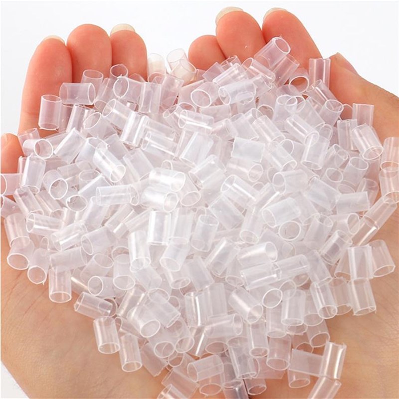 pe纳米透明软管枕头填充物 回弹性护颈枕抱枕纳米管子枕芯填充物