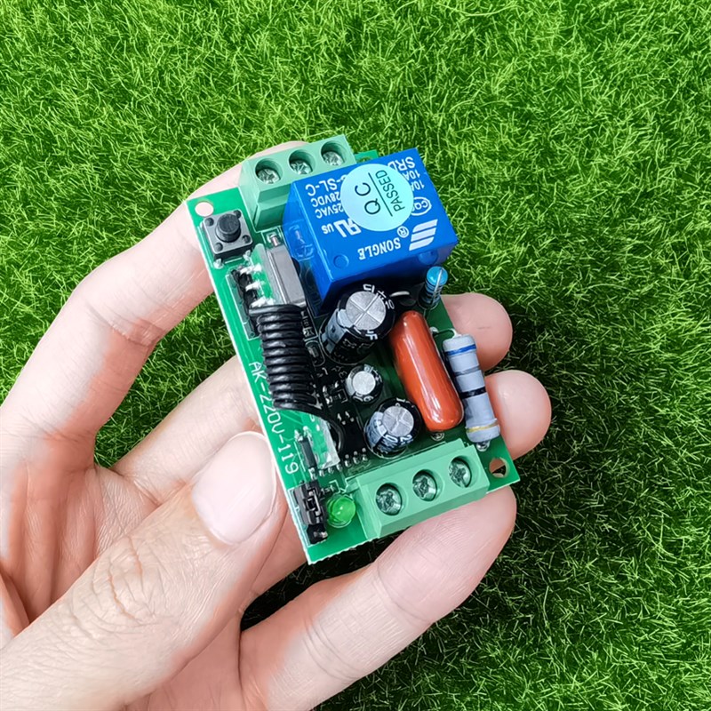 AC 220V单路灯具开关 电源箱开关 灯具开关 LED灯具开关+贴纸6键
