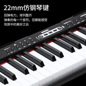 便携式 61键多功能电子琴专业成人初学者入门儿童幼师家用练习电钢