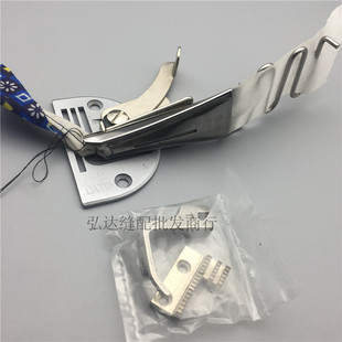 平车双包拉筒四折包边器同步车平缝机A10拉筒撸子 四折滚边筒