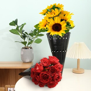 冰淇淋花束甜筒鲜花包装冰激凌花筒包花神器花店花艺资材diy材料