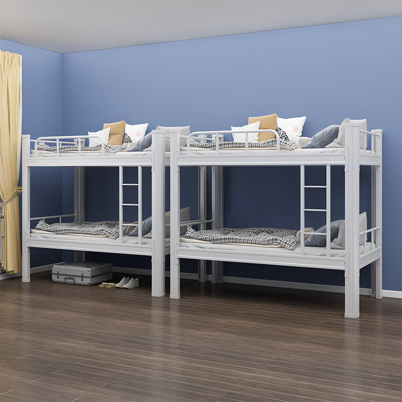 员工宿舍上下铺铁架床成人高低床学生公寓床工地上下铺双层铁艺床,商业/办公家具,学校双层床/宿舍床,淘宝优惠券,粉丝福利购,淘宝优惠卷