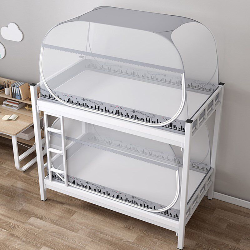 防尘顶学生宿舍蚊帐上下铺通用免安装蒙古包高中生住校专用90x190