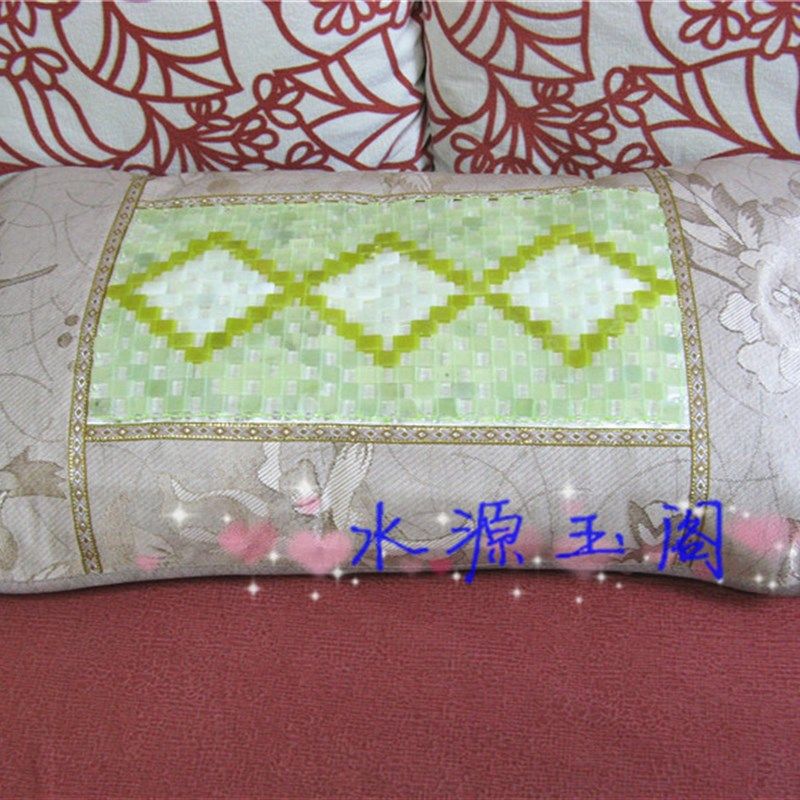 天然玉石夏凉枕头夏季凉枕凉席枕巾枕头枕垫长方单人颈椎保健玉枕,床上用品,枕头/枕芯,淘宝优惠券,粉丝福利购,淘宝优惠卷