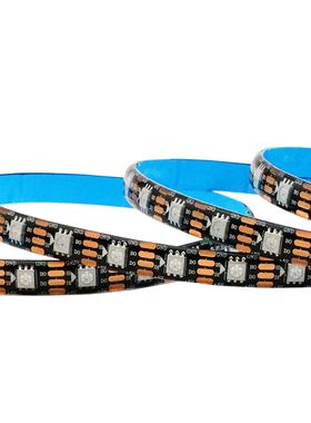 WS2813B全彩LED灯带5V单点单控断点续传幻彩灯带跑马可程式设计灯