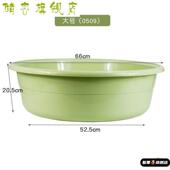 洗衣盆家用大号特大大洗澡盆人家塑料圆形塑料盆小孩普通加厚
