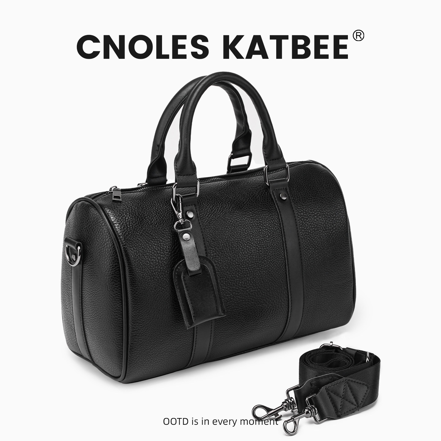 黑武士男包2026新款斜挎包男款波士顿包头层牛皮男士单肩包手提包
