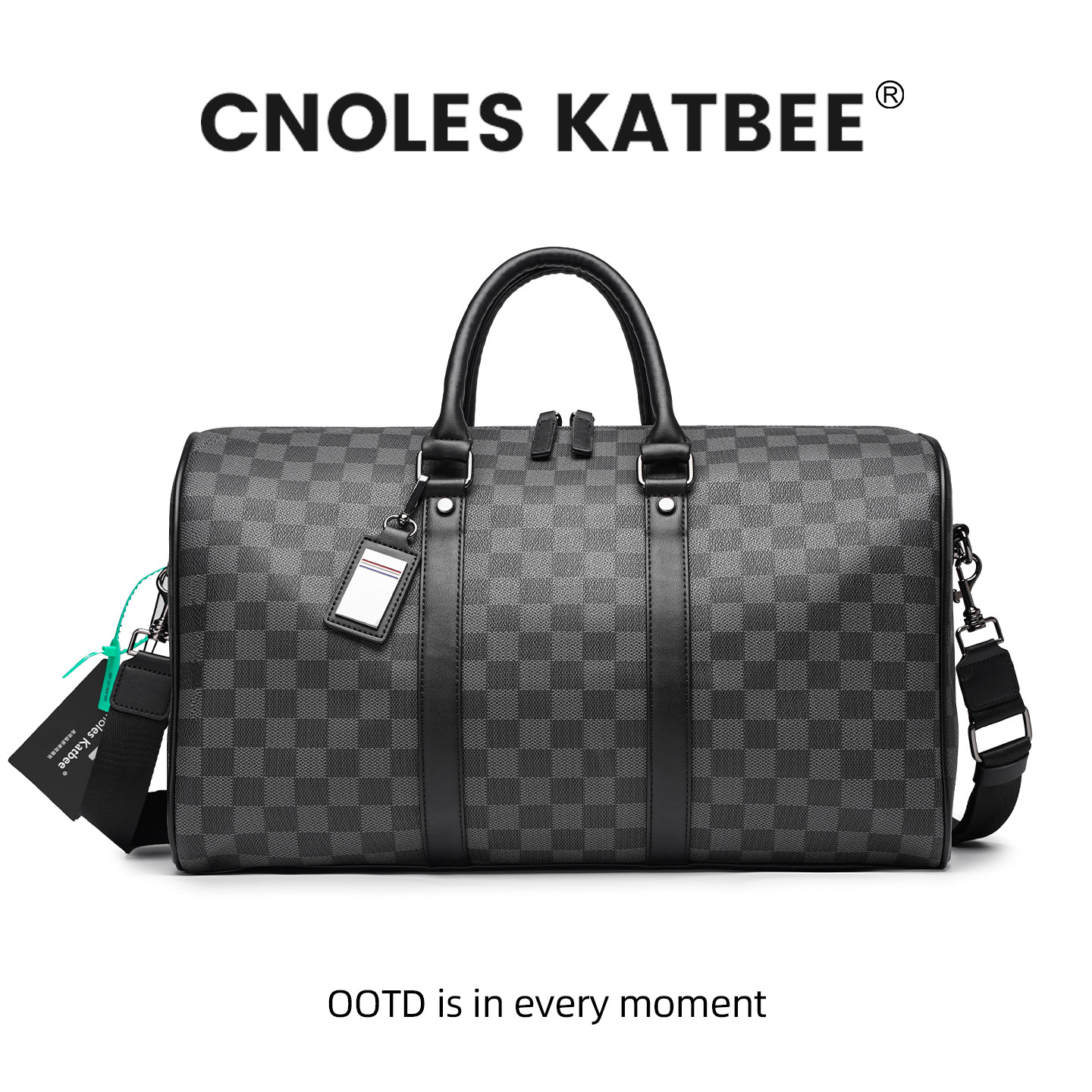 Cnoles Katbee升级大号男士商务旅行包轻便手提健身包出差行李袋