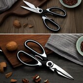 十八子作厨房剪刀多功能剪肉骨剪鱼剪鸡专用刀不锈钢强力鸡骨剪子