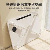 床上小桌子懒人电脑桌家用折叠桌学生宿舍上铺写字桌卧室飘窗书桌