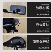 JRL吹风机置物架支架免打孔卫生间电吹风壁挂架浴室吹风筒收纳架