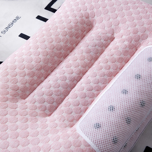 针织决明子枕头枕芯一对装护颈椎助睡眠家用不塌陷不变形偏硬低枕