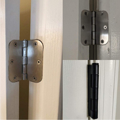 美式 平开圆形合页室内卧室房门木门铰链卫生间浴室家用静音门铰