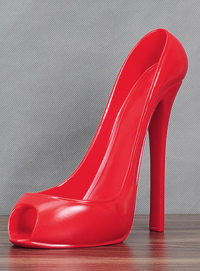 简约欧式个性高跟鞋红酒架酒柜摆件家居客厅装饰品创意装饰电视柜