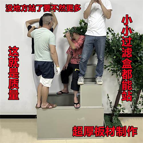 大型观赏鱼缸干湿分离过静音滤盒锦鲤鱼池水箱海鲜池乌龟池送水泵