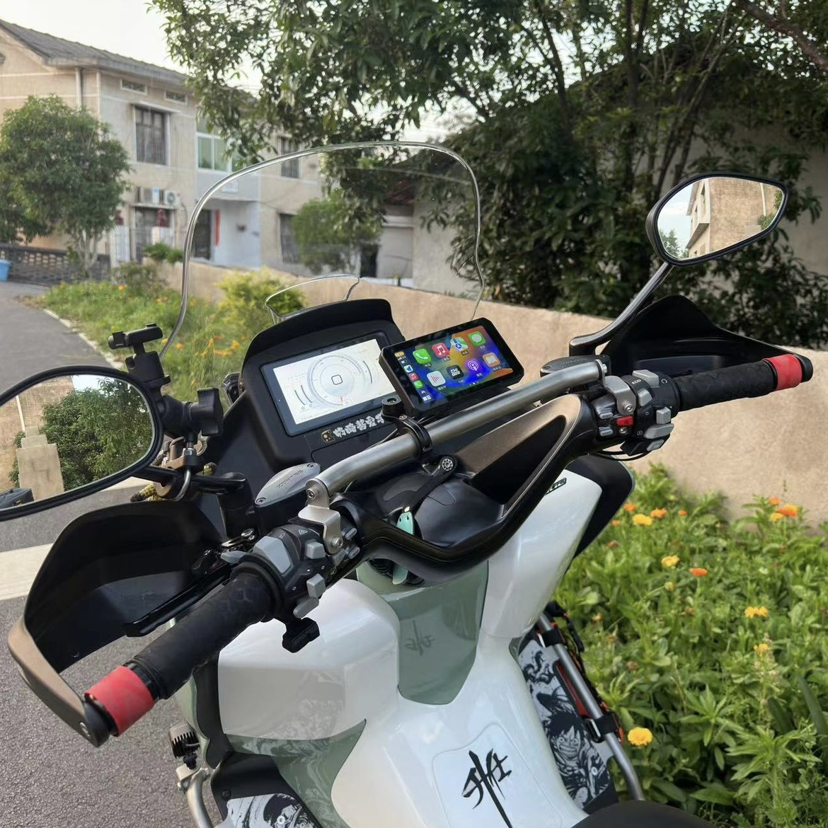 适用升仕150D/M手把导航横杆