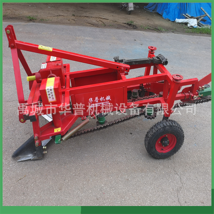 华普机械 花生收割机 链条夹式收花生机器 刨花生机器挖花生机器