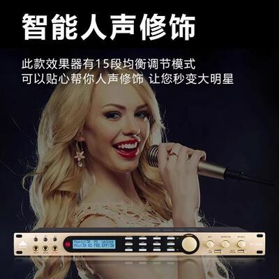 InAndOn音王668前级效果器专业k歌防啸叫反馈抑制器混响音频处理