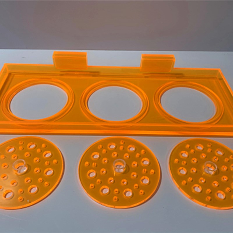 定制亚克力过滤袋龙鱼缸魔毯魔袋海水鱼缸底滤缸支架干湿分离