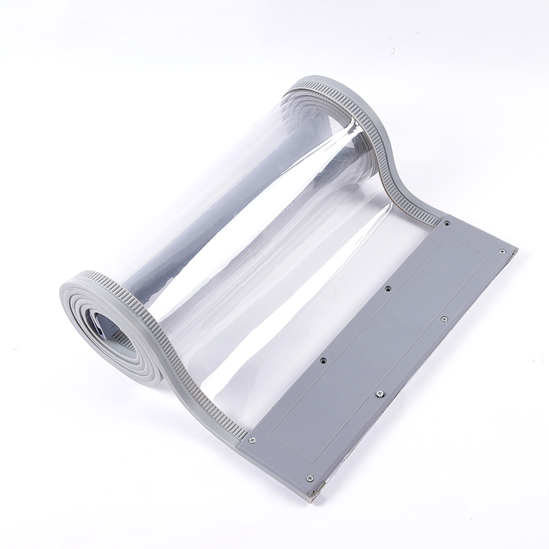 服装店大门夏季空调门帘隔断防走冷气透明磁铁自吸pvc全磁条商用