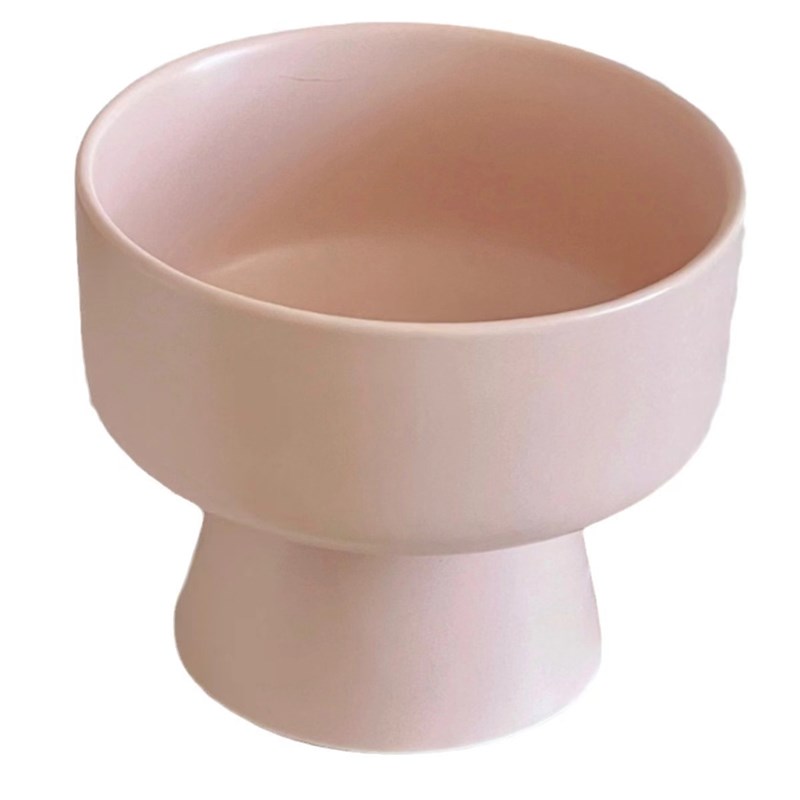 宠物碗猫碗陶瓷饭碗日式猫食盆狗碗大开口高脚保护颈椎喝水粮食盆