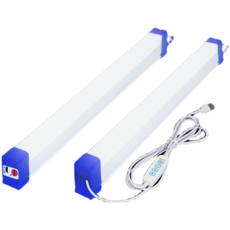 汽车载磁吸灯管USB充电LED应急灯磁铁快递三轮后备车厢货车顶酷毙