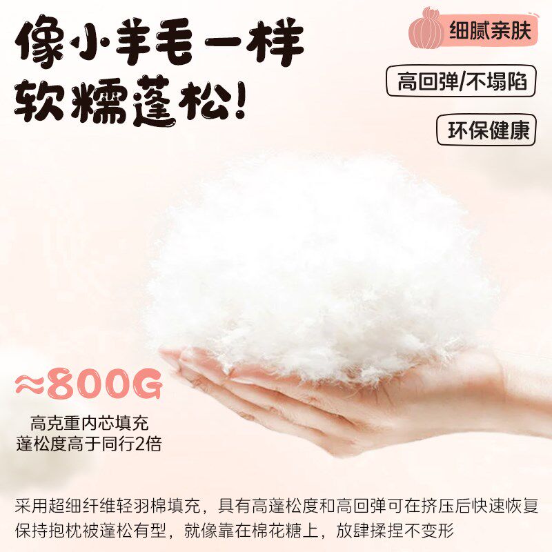 MeitingHome二合一抱枕被女孩午睡毯子沙发车用靠枕折叠款空调被