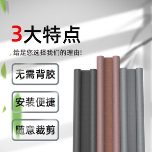 房门隔音神器门缝门底密封条自粘门贴隔音棉卧室门缝隙挡板挡风条