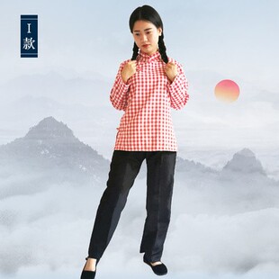 农民衣服民族小品成人舞蹈服平民百姓农妇村姑装采茶女表演服套装