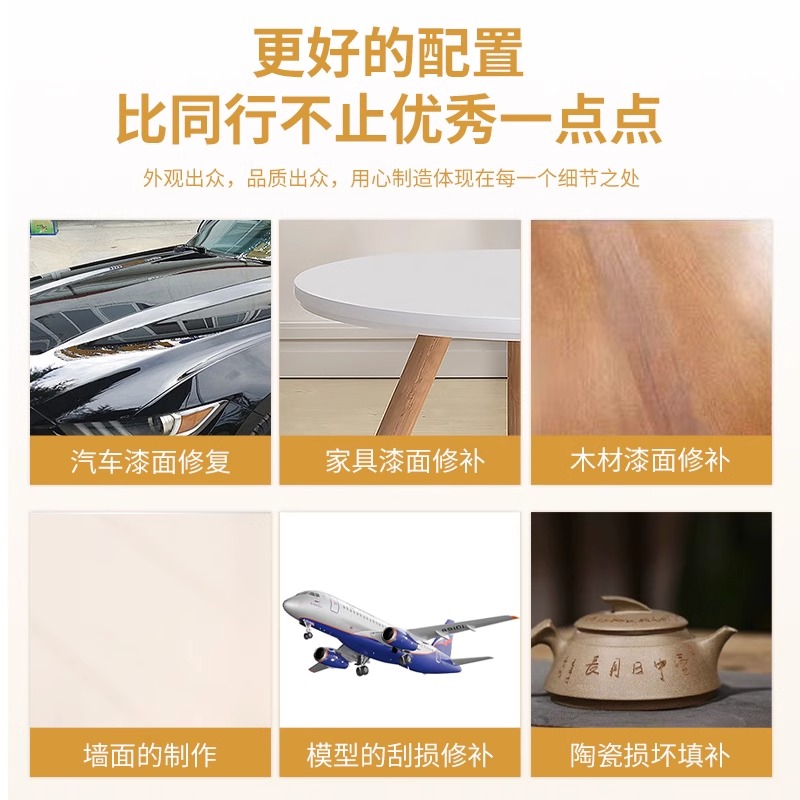 金鹰内墙新款04380耐温480度导电原子灰钣合纤维工业静电喷粉灰