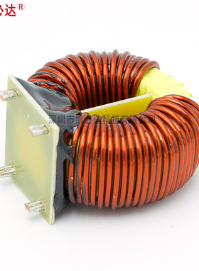 凯必达共模电感T47*27*15-2mH50A大电流大功率磁环滤波电感线圈