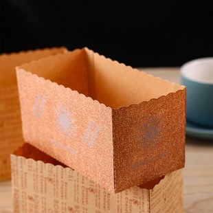 450g吐司盒围边纸 250克金枕蛋糕纸托面包吐司蛋糕脱模纸油纸盒