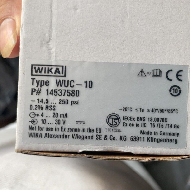 议价WIKA压力传感器WUC-10WUC10WUC10WUC-10型号WUC10型号图片
