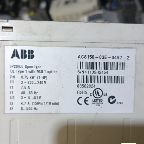 价B变频器ACS150-03E-04A7-2ACS150-03E-02A4-2ACS150-03E-03A7-2