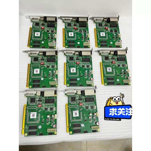 议价崭新8张灵星雨Ts802D发送卡，非常新，3张以上送DVI线