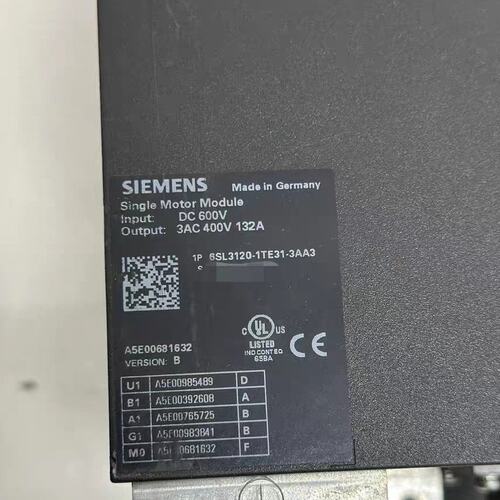 变频器6SL3120-1TE31-3AA36SL3120-1TE32-0AA36SL3120-1TE28-5AA4