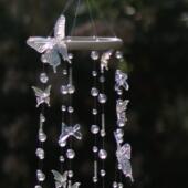 风铃挂饰蝴蝶阳光捕手阳台窗户儿童房布置挂件手工diy材料礼物