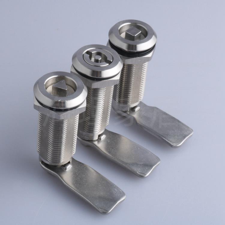 海坦MS705-30-35-50不锈钢转舌锁 户外机柜门锁 配电柜控制柜门锁