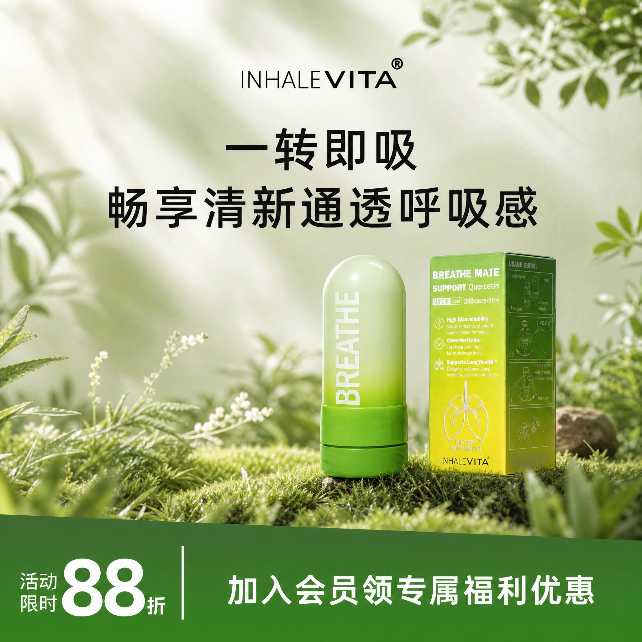 吸入式清肺槲皮素非二氢槲皮素