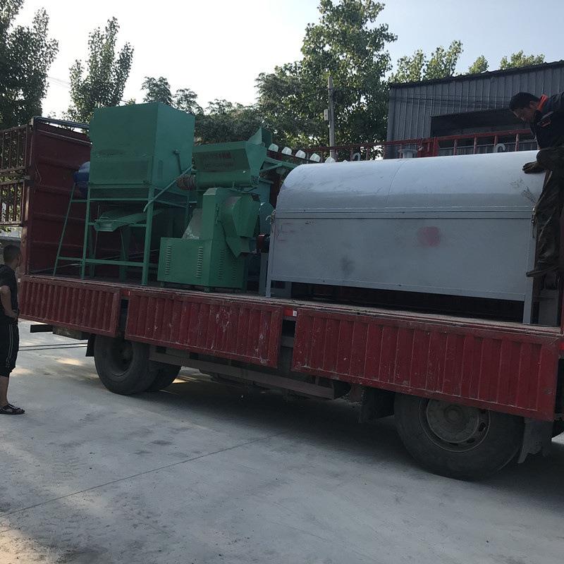 饲料颗粒锯末颗粒酒糟电加热烘干机 有机肥颗粒风干设备 猫粮狗粮