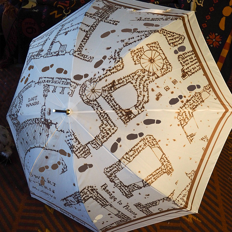 哈利波特周边雨伞遇水变色图片