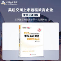 【正版书包邮】2019年中级会计师教材辅导书中级会计实务教材辅导书同步机考题库练习题中华会计网校梦想成真中华会计网校人民出版