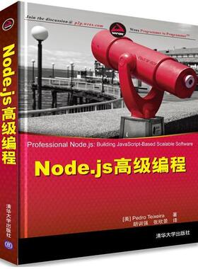 【正版书包邮】Nodejs高级编程特谢拉胡训强张欣景清华大学出版社