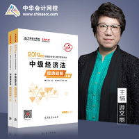【正版书包邮】2019年中级会计师教材辅导书中级经济法教材辅导书经典题解中华会计网校梦想成真中华会计网校高等教育出版社